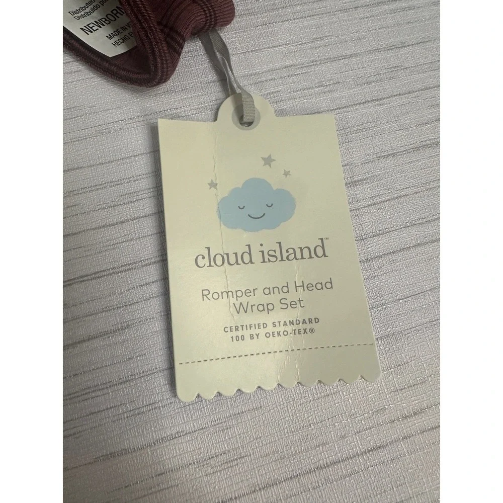 Cloud Island Baby Girls Newborn NB 0M Bodysuits Pants Sleep Play Romper Lot 11pc